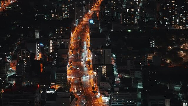 大阪市の夜景