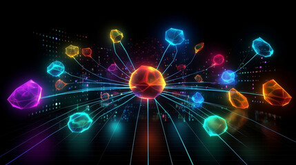 Obraz premium abstract light background