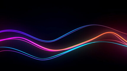 neon abstract background