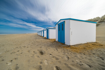 huts at the beach