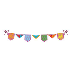 Obraz premium Party Bunting Illustration
