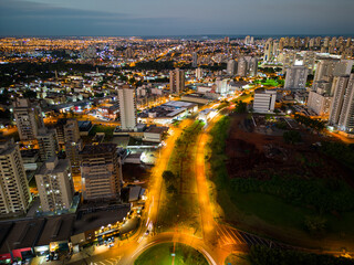 Foto aérea bairro Nova Aliança em Ribeirão Preto