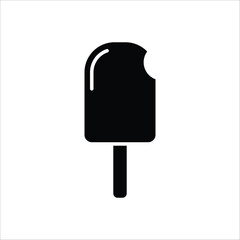 ice cream icon simple design art eps 10