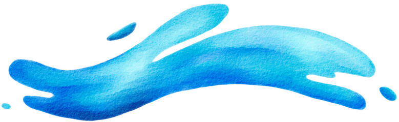 water splash watercolor png