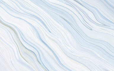 Marble rock texture blue ink pattern liquid swirl paint white dark that is Illustration background for do ceramic counter tile silver gray that is abstract waves skin wall luxurious art ideas concept.