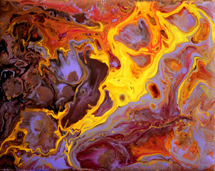 Abstract Lava