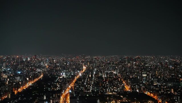 大阪市の夜景