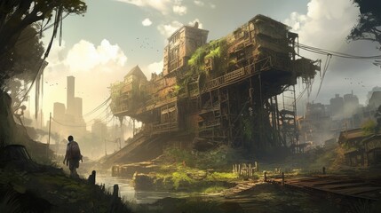 RPG Journey Game Art Wallpaper Background