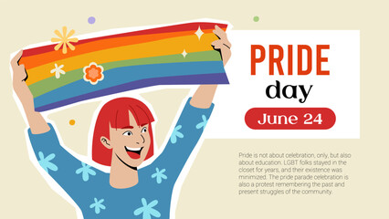 Pride Day Banner Template