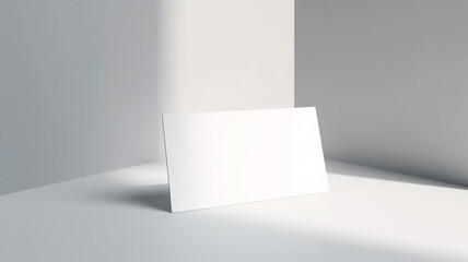 Fototapeta premium Personal card blank mockup