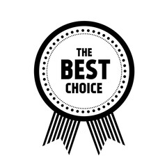 Best choice badge. label - badge. Modern vector.