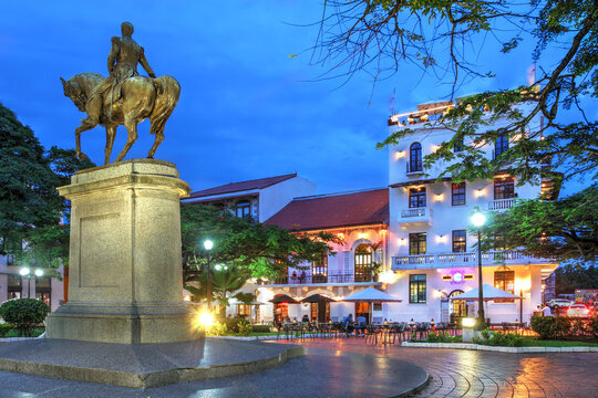 Plaza Herrera, Casco Viejo, Panama City