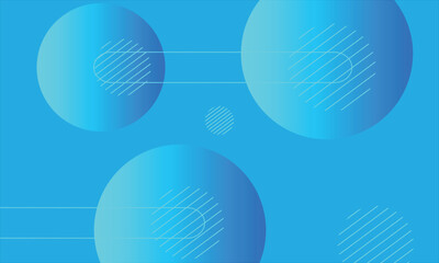 modern abstract blue background with circles