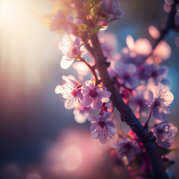 
cherry blossom flowers
