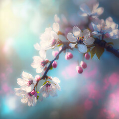 
cherry blossom flowers