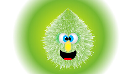 Funny Hairy Monster  © Bartosz