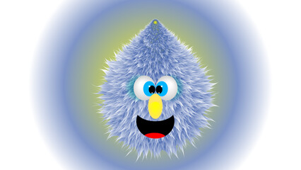 Funny Hairy Monster  © Bartosz