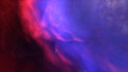 Space background with realistic nebula and shining stars. Colorful cosmos with stardust and milky way. Magic color galaxy. Infinite universe and starry night. 3d render
