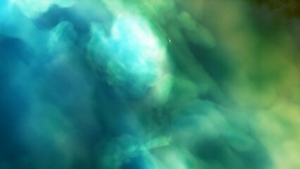 Space background with realistic nebula and shining stars. Colorful cosmos with stardust and milky way. Magic color galaxy. Infinite universe and starry night. 3d render
