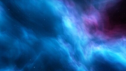 Space background with realistic nebula and shining stars. Colorful cosmos with stardust and milky way. Magic color galaxy. Infinite universe and starry night. 3d render
