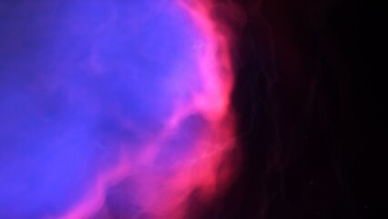 Space background with realistic nebula and shining stars. Colorful cosmos with stardust and milky way. Magic color galaxy. Infinite universe and starry night. 3d render
