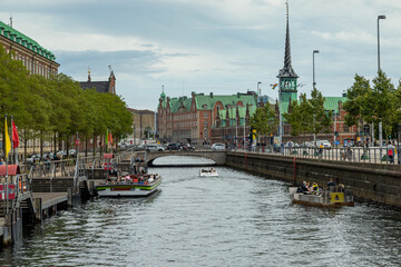 Fototapeta premium Copenhagen canals.