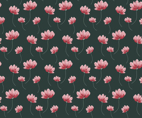 watercolor flower invitations patterns