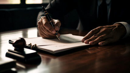 Attorney's Office Signing Regulations And Justice