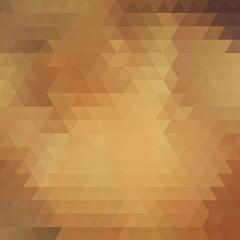 Golden triangular background. Modern design element. Abstract vector background. eps 10