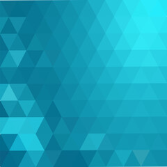 Blue triangles3D pattern. Abstract colorful backgropund eps 10