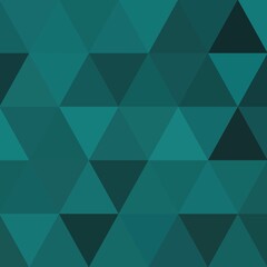 Obraz premium Blue geometric background. Template with triangular design. eps 10