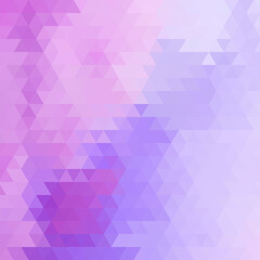 Obraz premium Blue, purple geometric background for presentation, advertising, brochure. Place for text. Triangles. eps 10