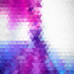 Geometry abstract background with colorful background. Vector background.
