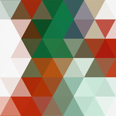 Fototapeta premium vector abstract irregular polygonal background with triangular pattern in rainbow colors spectrum colors. eps 10