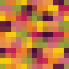 Abstract spectrum colorful bottom mosaic with white copy space. eps 10
