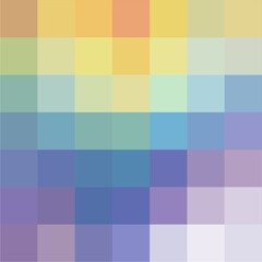 Pattern of geometric shapes. pixel.Texture with effect spectrum flow. Geometric background. Copy the square to the side, the resulting image can be repeated, or tiled, with no visible seams. eps 10
