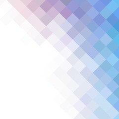 Blue mosaic pattern. Mosaic color gradient. Vector illustration for your design project. Color sample of a pixel landscape. eps 10