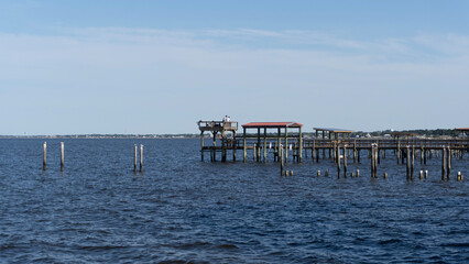pier on the beach