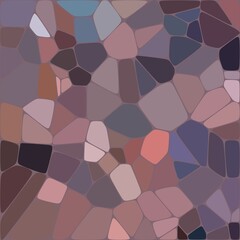 Colored pebbles vector image. Abstract illustration. eps 10