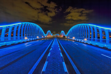 Meydan Bridge in Dubai
