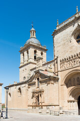 Main facade of Santa Maria Cathedral, in Ciudad Rodrigo