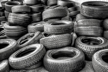 stack of tires
