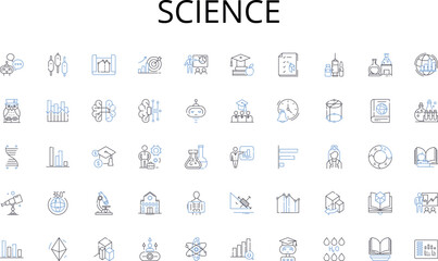 Science line icons collection. Protest, Rally, Strike, March, Assembly, Sit-in, Walkout vector and linear illustration. Picketing,Blockade,Resistance outline signs set