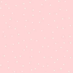 Vector seamless polka dot pattern. Design for textile, wallpaper, wrapping paper, stationery.
