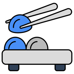 Premium download icon of sushi 