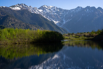 春の上高地 Kamikochi in spring
