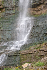Fototapeta premium Skaklya Waterfall near village of Zasele, Balkan Mountains, Bulgaria