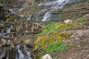 Skaklya Waterfall near village of Zasele, Balkan Mountains, Bulgaria