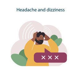 Nicotine withdrawal symptom. Headache and dizziness as a common
