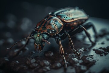 March beetle. Generative AI